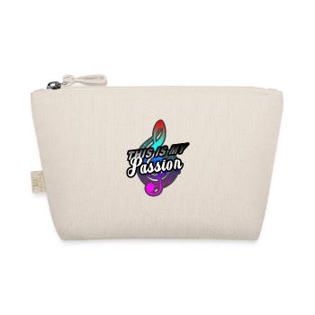 Music sheet music gift - Organic Pouch - nature - Front