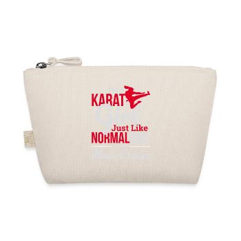 Martial Arts - I'm a Karate Girl - Organic Pouch - nature - Front