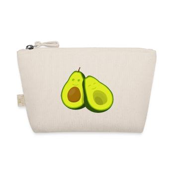 Cuddly avocado friendship - Organic Pouch - nature - Front