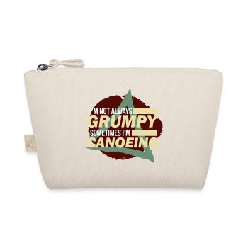 Funny kayak canoe gift canoeing kayaking - Organic Pouch - nature - Front