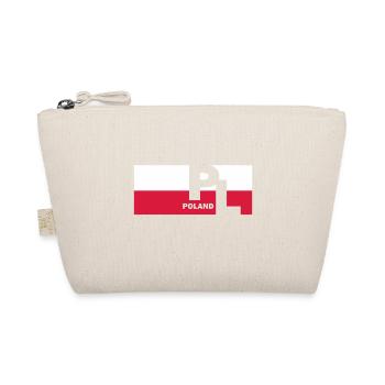 Drapeau pologne drapeau cadeau - Trousse biologique - nature - Devant