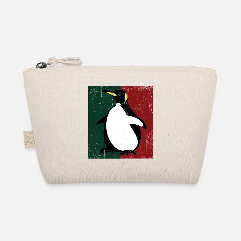 Pinguin - Bio-Täschchen - Natur