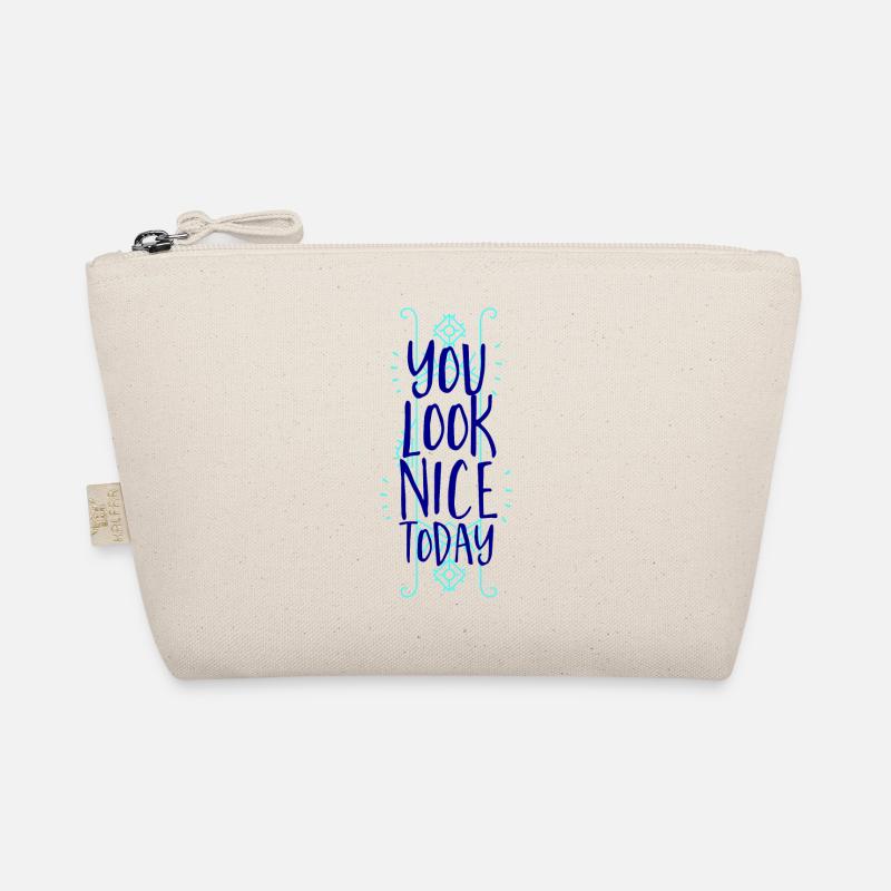 YOU LOOK NICE TODAY - Bio-Täschchen - Natur
