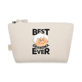 Best grandma in the world dear grandma - gift idea - Organic Pouch - nature - Front