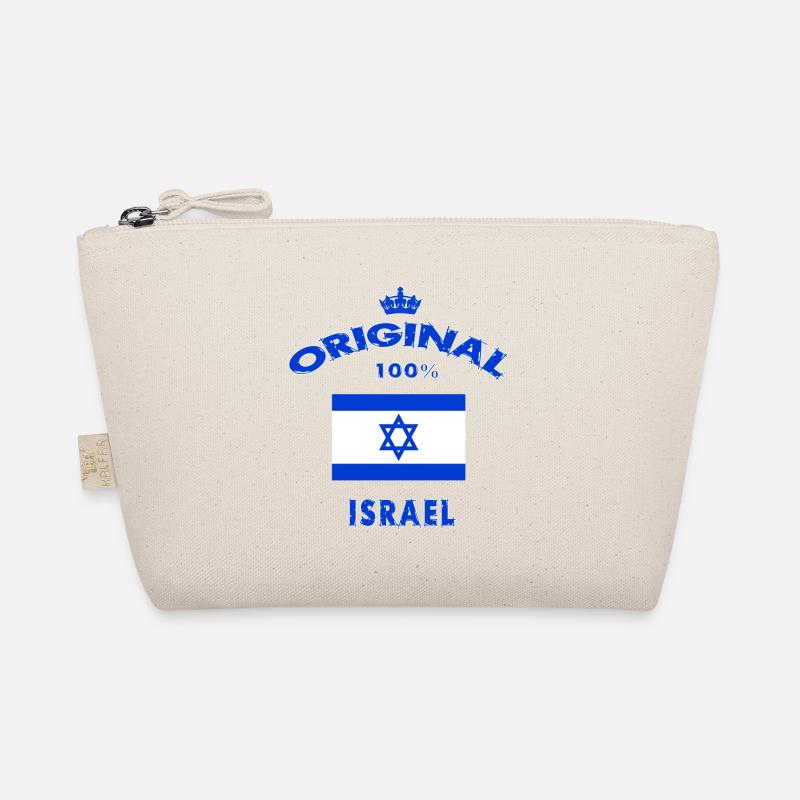 Israël 100 % drapeau original de Jérusalem Trousse biologique
