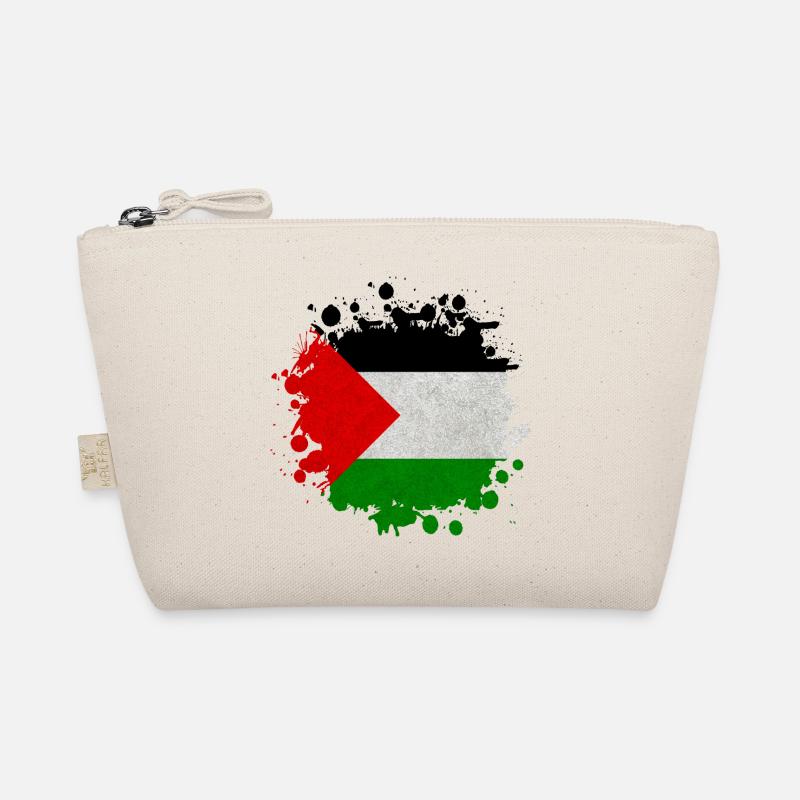 Palestine Beck's Flag Gift Organic Pouch