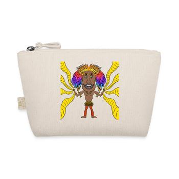 Colored shaman - Organic Pouch - nature - Front