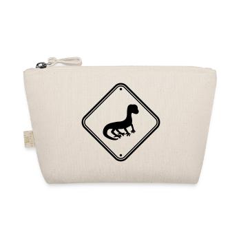 Attention attention prudence signe bouclier silhouette - Trousse biologique - nature - Devant