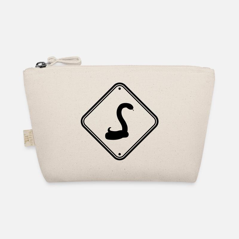 blind snake caution caution caution h Organic Pouch