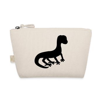 silhouette shadow lizard gecko snake - Organic Pouch - nature - Front