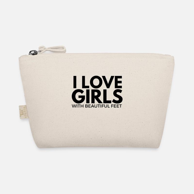 Filles d'amour avec de beaux pieds Trousse biologique