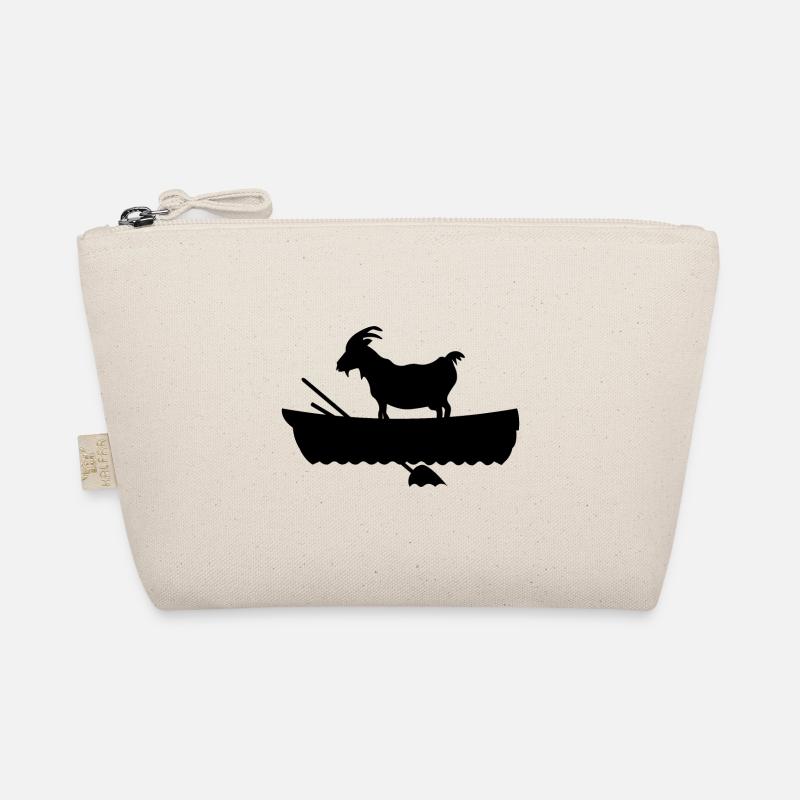 G.O.A.T. Ziege im Boot Bio-Täschchen