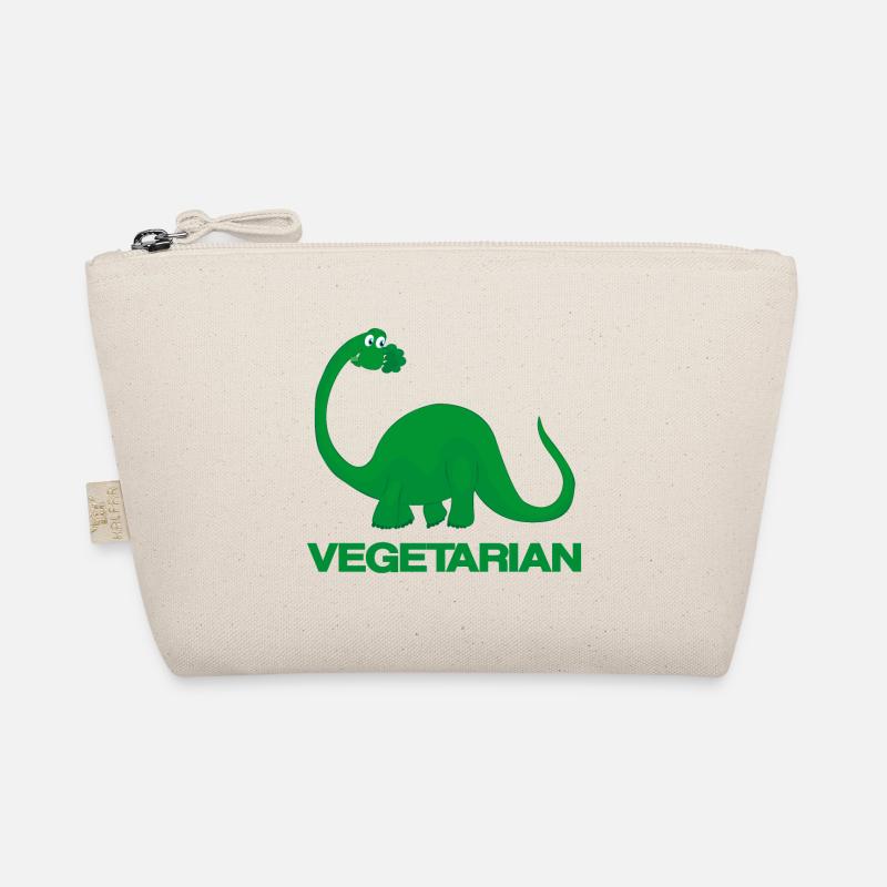 Dinosaurier Dino Vegetarier - Geschenkidee Bio-Täschchen