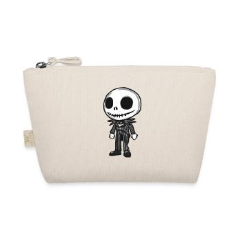 Scary Monster Halloween Gift - Organic Pouch - nature - Front
