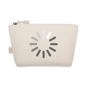 Buffering - loading - symbol - PrintShirt at - Bio-Täschchen - Natur - Vorne