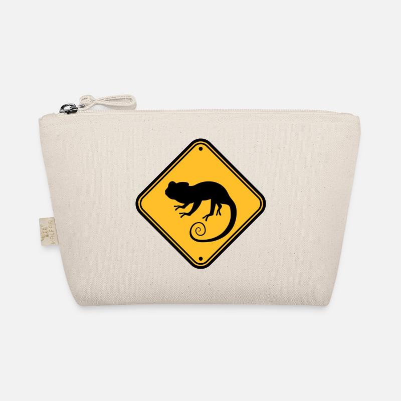 shield note caution warning caution danger con Organic Pouch