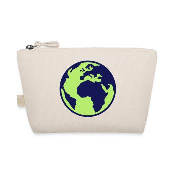 Earth - World - Globe - 2C - Organic Pouch - nature - Front