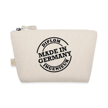 Dipl-Ing - Made in Germany - Bio-Täschchen - Natur - Vorne