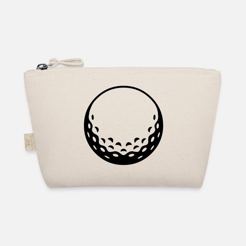 Golfball - einfärbbar Bio-Täschchen