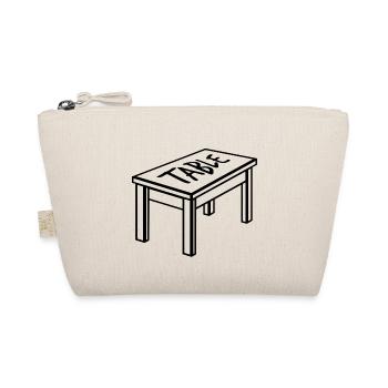 Table carpenter dining table working table furniture - Organic Pouch - nature - Front