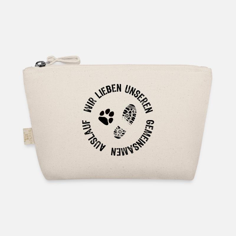 Jogging with dog - running - running training Organic Pouch