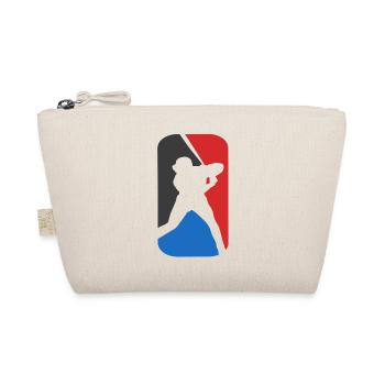 Baseball - Bio-Täschchen - Natur - Vorne
