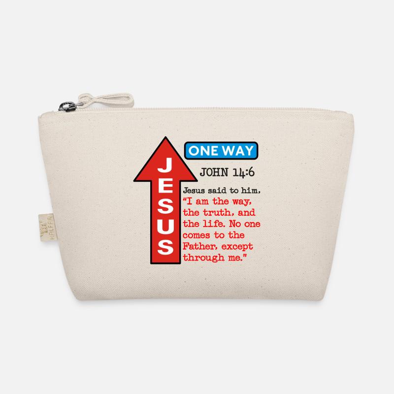 JESUS ONE WAY Organic Pouch