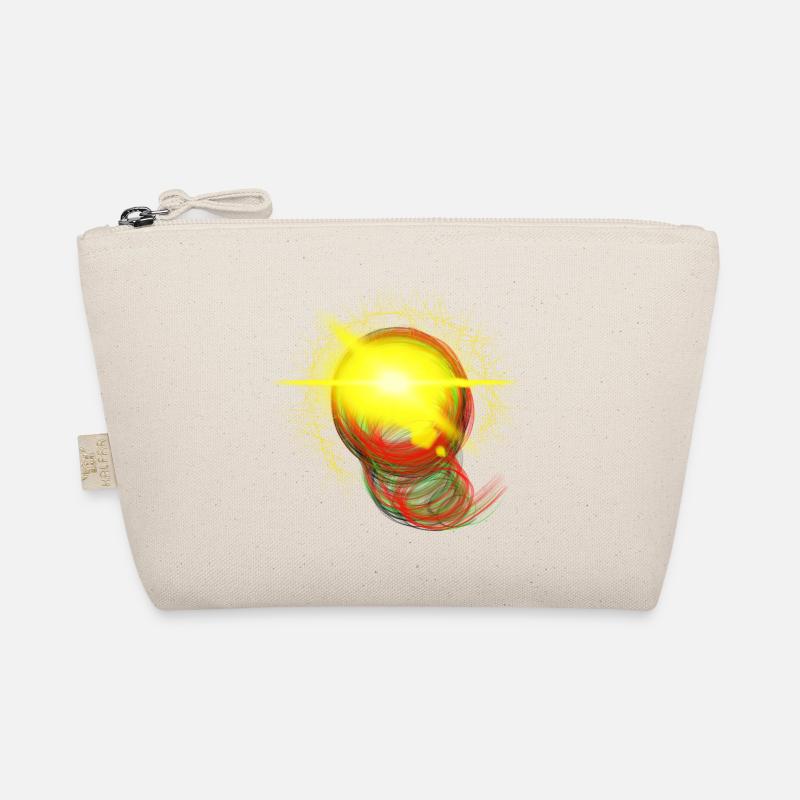 Flash de lumière néon balle flash art abstrait Trousse biologique