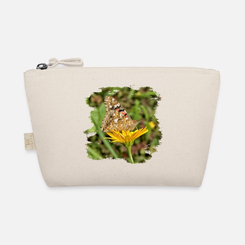 Der Distelfalter ist ein Wanderfalter Bio-Täschchen