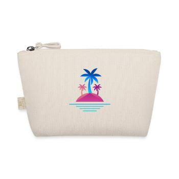 Île palmiers Design Temps mort - Trousse biologique - nature - Devant