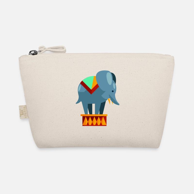 Circus elephant Organic Pouch