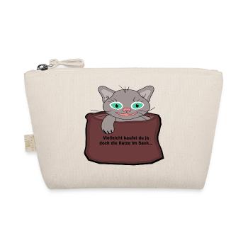 le chat dans le sac - Trousse biologique - nature - Devant