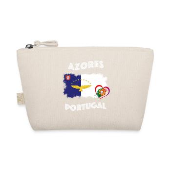 Azores Azores Hawk Portugal Heart Flag Flag - Organic Pouch - nature - Front