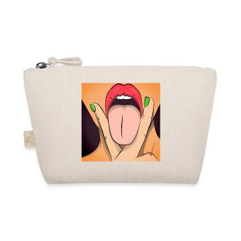 Wanna (get) lick(ed) - Bio-Täschchen - Natur - Vorne