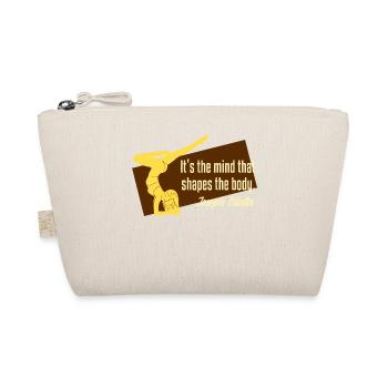 Entraînement Pilates Fitness Formation Sentence Citation - Trousse biologique - nature - Devant