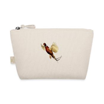 Pheasant shirt gift bird nature animal nectar - Organic Pouch - nature - Front