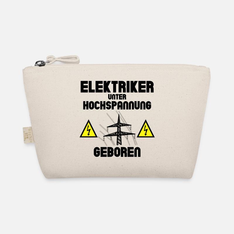 Electricians are born under high voltage Organic Pouch