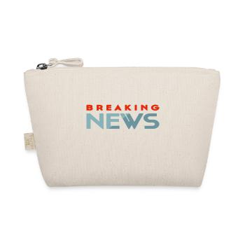 Breaking News Reporter Moderator - Bio-Täschchen - Natur - Vorne