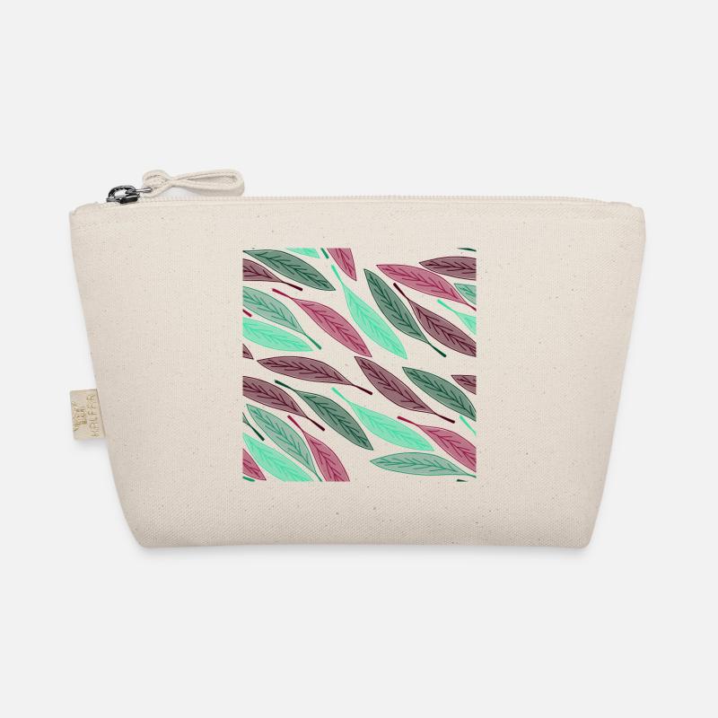 autumn Falling Leaves Organic Pouch