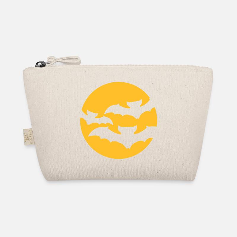 night moon 3 friends swarm many pattern flying fox Organic Pouch