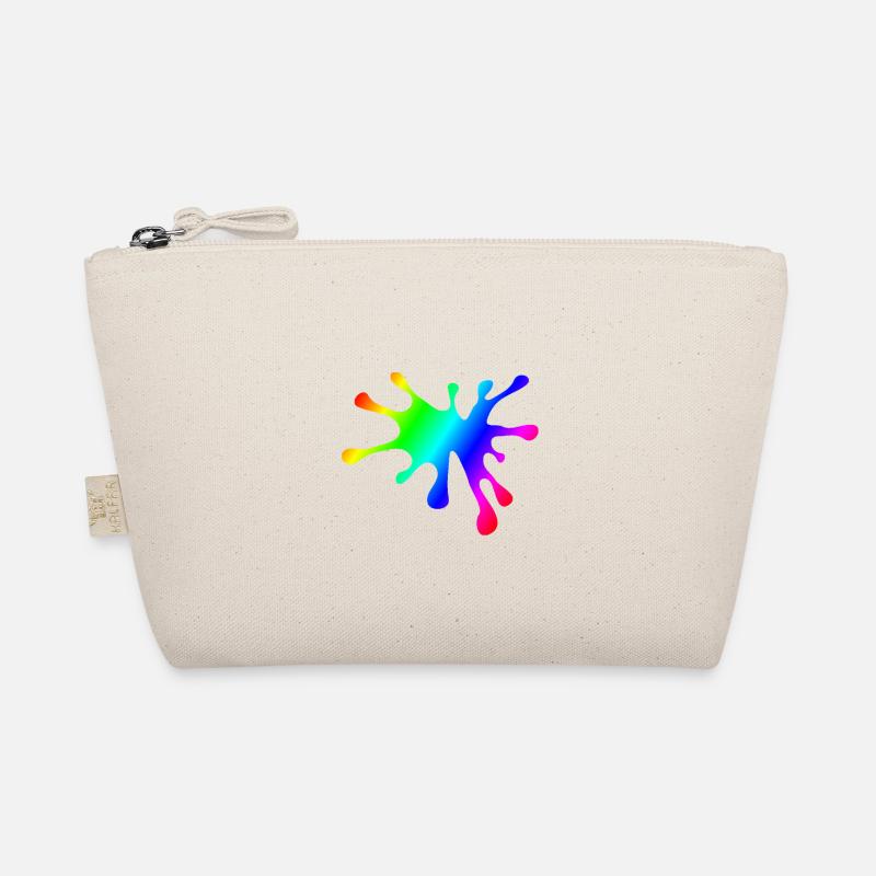 Farbklecks | Farbe Maler Geschenkidee Bio-Täschchen