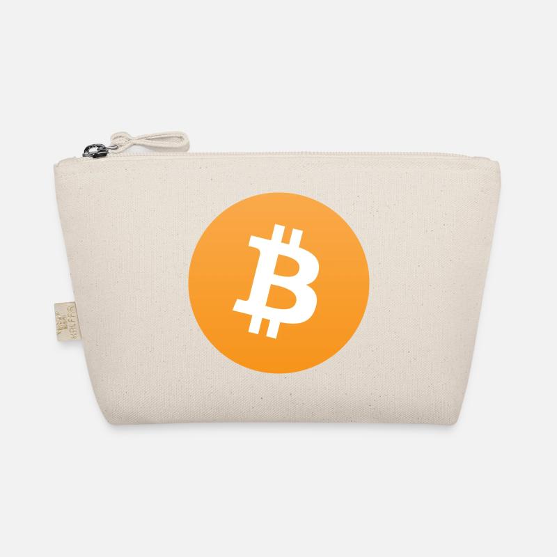 bitcoin logo Organic Pouch