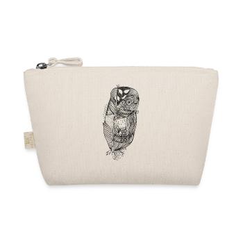 zentangle no two black - Organic Pouch - nature - Front