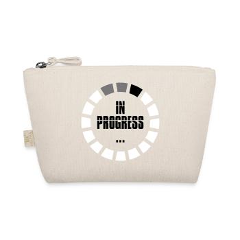 in progress loading sign ring circle loading becomes a - Organic Pouch - nature - Front