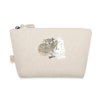 Ship + Map - Organic Pouch - nature - Front