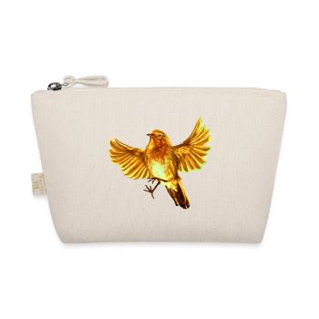 yellow bird - Organic Pouch - nature - Front