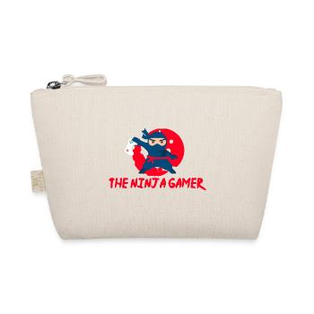 Gamer - Der Ninja-Gamer - Geschenkidee - Bio-Täschchen - Natur - Vorne