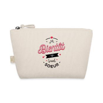 Bientôt-grande-soeur - Trousse biologique - nature - Devant