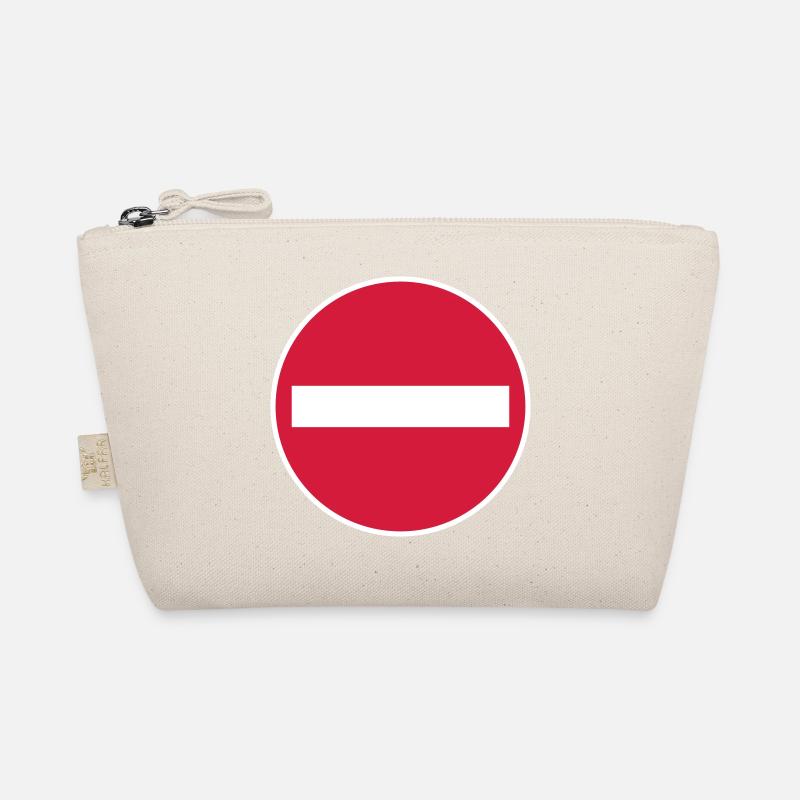 Einbahnstraße Einbahnstrasse Verkehr Schild 2c Bio-Täschchen