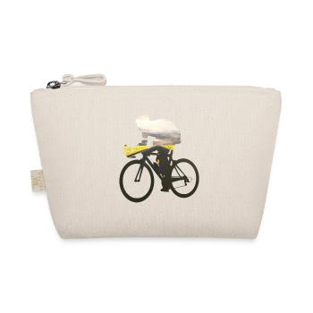 Cycling road cyclists 01 - Organic Pouch - nature - Front